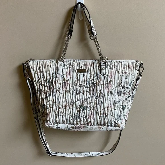 Max Studio Bags Max Studio Bags Handbags Floral Tote Shoulder Crossbody Euc Poshmark